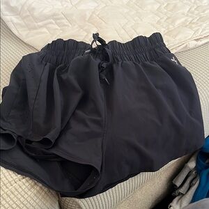 Women's Black Athletic Shorts